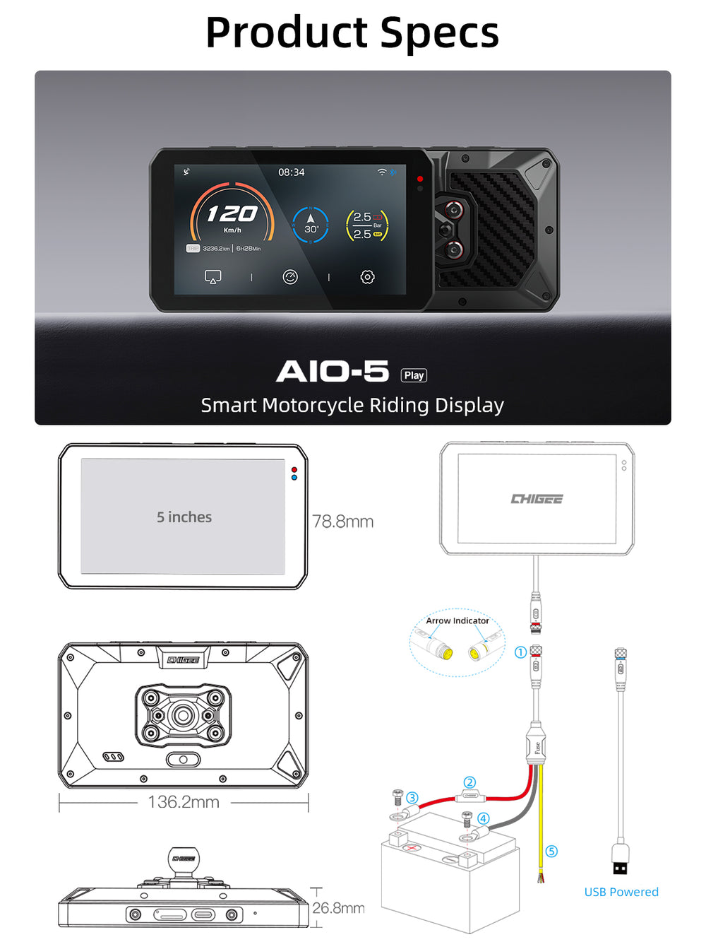 CHIGEE AIO-5 Play Smart Riding System - Photo 3
